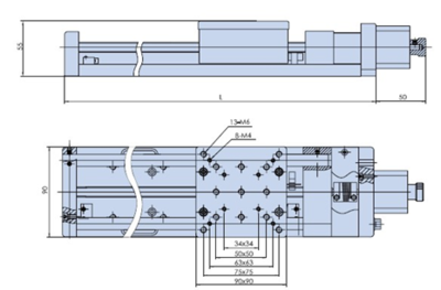北京Y310TA50-500普通型電控平移臺廠家直銷_供應產品_北京江云光電科技
